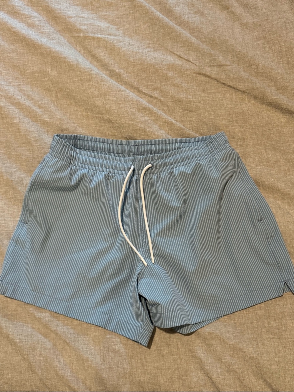 Abercrombie & Fitch Blue Pull-on Swim Shorts